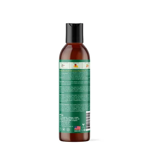 Vista 2 de Hawaiian Silky Aceite para el cabello y la piel de mantequilla de ricino negro jamaicano y mango