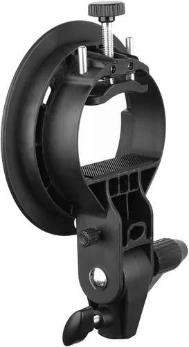 Vista 4 de Godox Soporte tipo S Bowens S Mount Holder para Speedlite Flash Snoot Softbox Honeycomb con luz USB