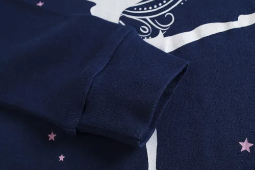 Vista 5 de Dolphin&Fish pijama suave para niños y niñas, 100% algodón, pijama de manga larga para niños