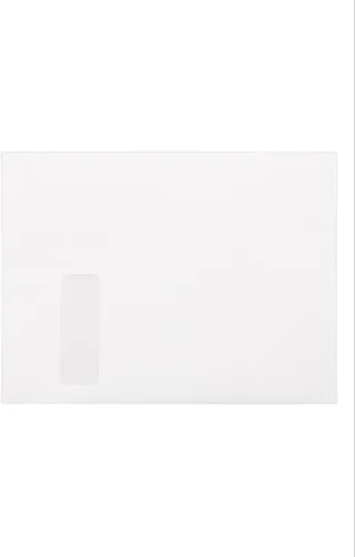 Vista 7 de LUXPaper Sobres para folletos de 9 x 12 Blanco brillante Texto de 28 libras Cantidad de 250 unidades 28 libras. Blanco brillante