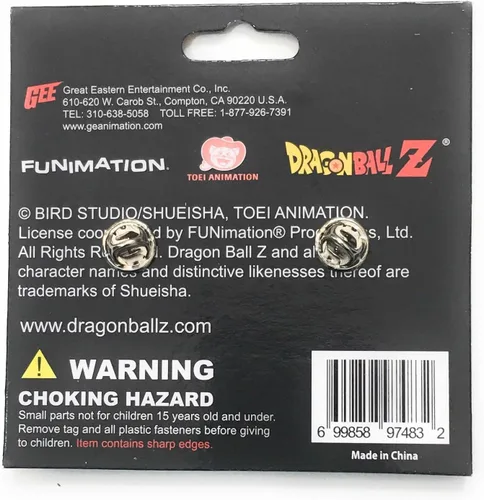 Vista 4 de Great Eastern Entertainment Dragon Ball Z Capsule Corp & Red Ribbon Army Pin Set