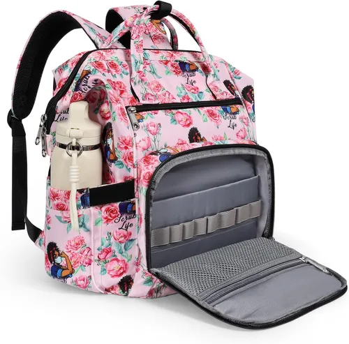 Vista 9 de Mochila de Enfermera Gatycallaty, Gris, Estándar