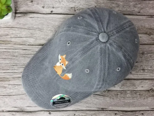 Vista 4 de Sombreros y gorras de béisbol bordados para hombres y mujeres