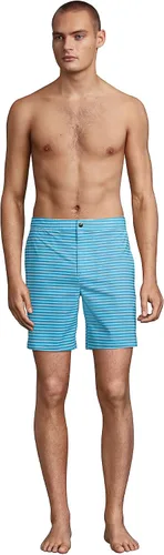 Vista 5 de Lands' End Men's Lined 7in Hybrid Swim Shorts