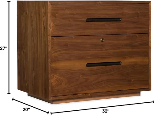 Vista 3 de Hooker Furniture Archivador lateral Elon con 2 cajones en madera mediana