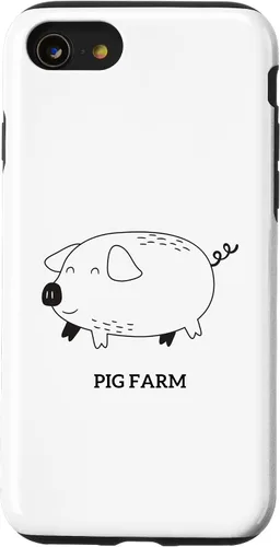 Vista 13 de iPhone 15 Pig Farm Case