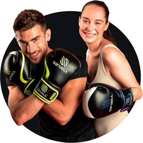 Vista 9 de Sanabul Guantes de boxeo de gel esenciales para hombres y mujeres, Kickboxing MMA, guantes de Muay Thai y bolsa pesada para entrenamiento de boxeo