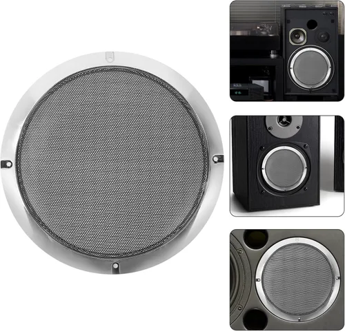 Vista 7 de VICASKY Cubierta de parrilla para altavoz de automóvil, red de protección de malla de hierro duradera para fácil instalación, accesorios de audio