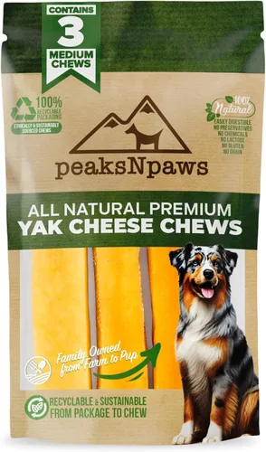 Vista 15 de peaksNpaws Yak Cheese - Masticables para perros del Himalaya, con alto contenido de proteínas, golosinas naturales para perros pequeños, sin
