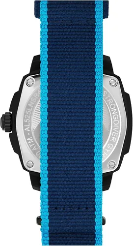 Vista 3 de Alpina Mens Seastrong Diver Gyre Automatic NATO Strap Watch