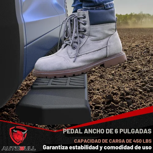 Vista 8 de Estribos de cabina doble compatibles con Dodge Ram 1500 2009-2018, Ram 2019-2024 1500 Classic (nuevo estilo de cuerpo no es compatible), Ram