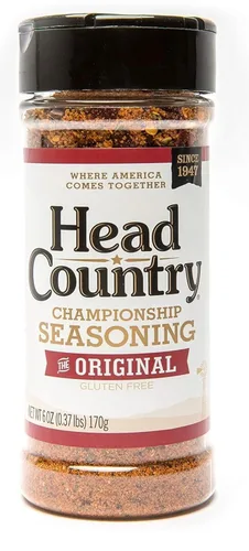 Vista 21 de Head Country Championship BBQ Seasoning, Rubs, Original Tamaño XL, jarra de 7 libras