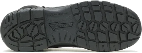Vista 5 de Bates Botas tácticas deportivas 2 altas con cremallera compuesta para hombre, botas militares y tácticas, Negro