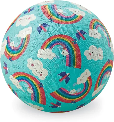 Vista 4 de Crocodile Creek Pelota de Patio de Juegos – Pelota de goma duradera para niños a partir de 3 años – Pelota inflable que rebota para kickball