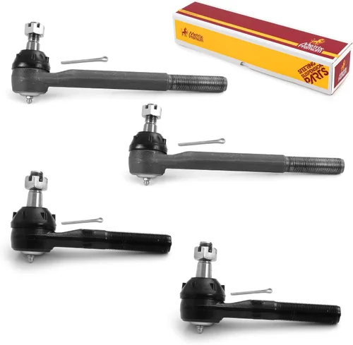 Vista 122 de Metrix Premium Chassis Parts - Kit de 4 piezas de extremos de barra de acoplamiento frontal exterior e interior compatible con Nissan Pathfinder