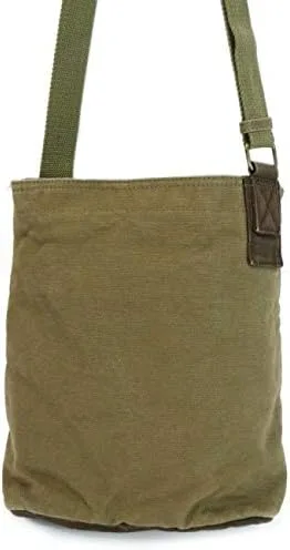 Vista 6 de Chala Patch Cross-Body - Bolso bandolera de lona para mujer, color verde oliva