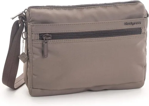 Vista 8 de Hedgren Eye Womens Crossbody & Shoulder Bag, RFID Protect, Zipped Pockets Negro
