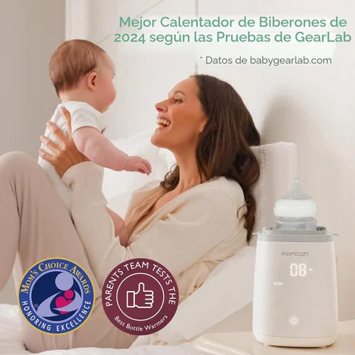 Vista 9 de Momcozy Calentador de Biberones, Calentadores de Biberones Rápidos para Todos los Biberones con Temporizador, Control Preciso de Temperatura