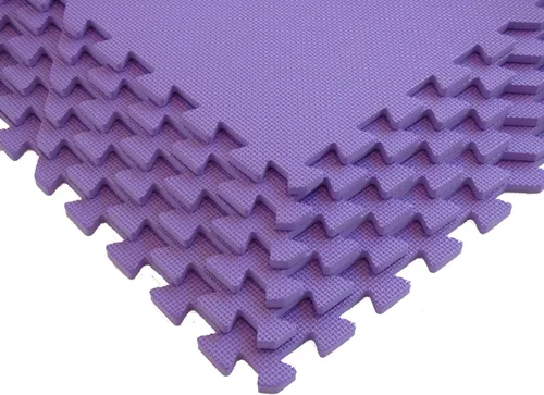 Vista 32 de Azulejos de espuma entrelazados para MMA y gimnasio en casa Alfombrillas de espuma de rompecabezas 3/8 pulgadas de grosor