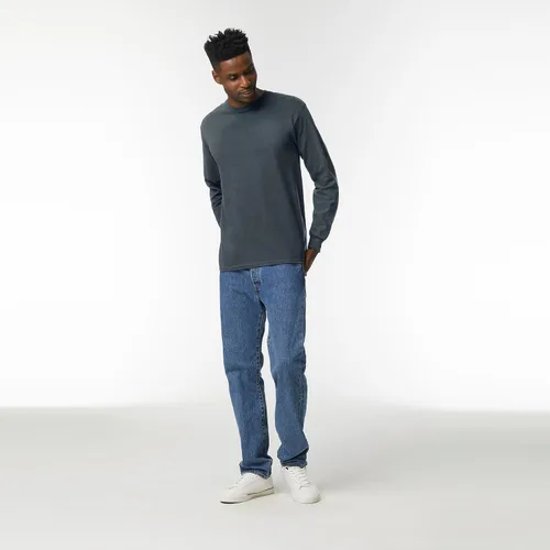 Vista 76 de Gildan - Camiseta de manga larga de algodón ultra estilo G2400 para adultos, paquete múltiple