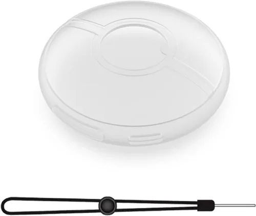 Vista 9 de Funda de silicona transparente para Poké GO Plus + 2023, funda protectora para Poké GO Plus + con correa para la muñeca