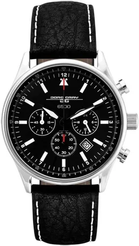 Vista 2 de Reloj analógico de cuarzo negro Jorg Gray JG6500 para hombre