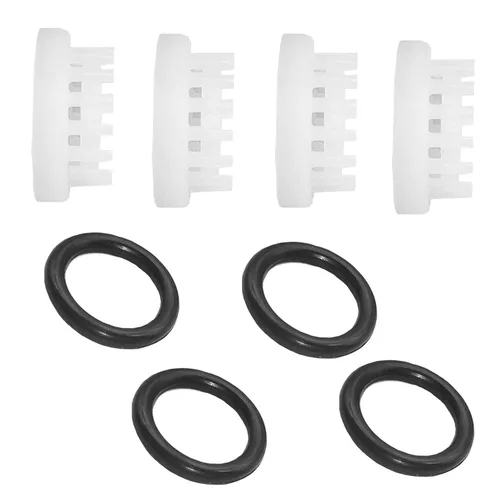 Vista 5 de 4 piezas de kits de juntas tóricas 141025, piezas de repuesto para grifos abatibles Plastic & rubber, Screen washers, Household faucet seal repair