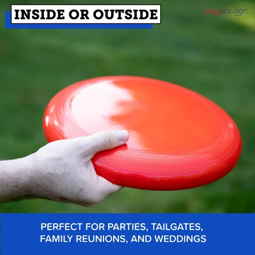 Vista 7 de Play Platoon Bottle Jam - Juego de discos voladores para adolescentes y adultos para jugar al aire libre - Juego de fiesta de patio del 4 de julio