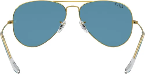 Vista 6 de Ray-Ban Rb3025 - Lentes de sol polarizados, diseño de aviador clásico, dorado