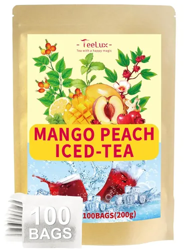 Vista 69 de TeeLux - Bolsas de té de cebada, sabor a nuez y tostado, sin cafeína, 0.07 oz x 50 bolsas Té de grano de cebada asada con aroma a nuez, sin