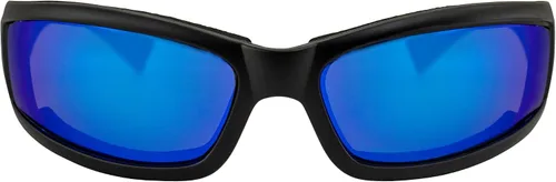 Vista 2 de Global Vision Gafas Stray CAT GT Blue Stray Cat - Gafas de moto G-Tech Blue Lens, marco, color negro