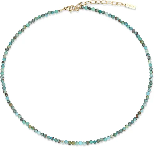 Vista 12 de COAI Collar de piedras preciosas para mujer, delicado collar de cuentas
