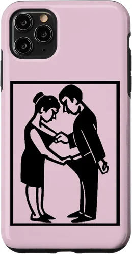 Vista 13 de Camiseta divertida para adultos, imagen de hombre y mujer, funda para iPhone 17