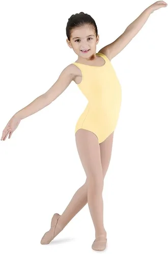 Vista 7 de Bloch - Maillot de tirantes dinámico Microlux para niñas, de baile Negro