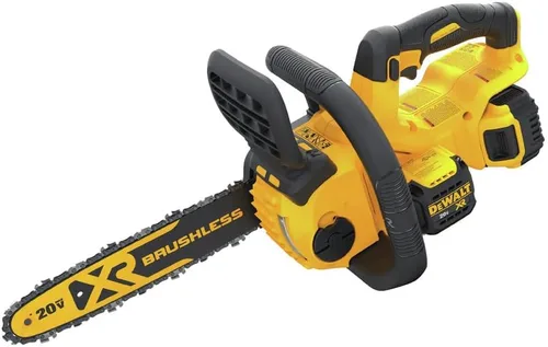 Vista 4 de DEWALT Kit de motosierra MAX* XR de 20 V, batería de 5 Ah, 12 pulgadas (DCCS620P1)