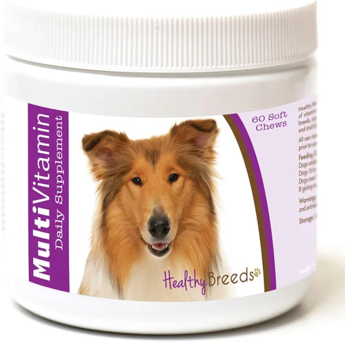 Vista 50 de Healthy Breeds Affenpinscher - Masticables blandos multivitamínicos, 60