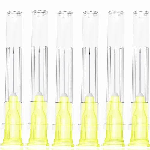 Vista 8 de Paquete de 100 herramientas de laboratorio dispensadoras de acero inoxidable de 16Ga 1 1/4 pulgadas, accesorios para laboratorios científicos