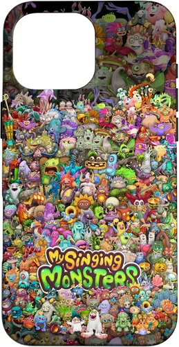 Vista 19 de My Singing Monsters - Funda de teléfono Monster Medley para iPhone 17