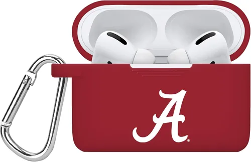 Vista 26 de Alabama Crimson Tide - Funda de silicona compatible con Apple AirPods Pro (negro)