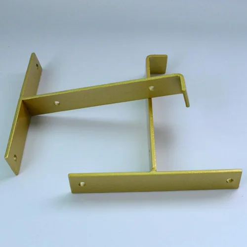 Vista 5 de Soportes para estante de esquina de labio montados en la pared, soportes flotantes para estante de cocina, soportes para estante en ángulo recto