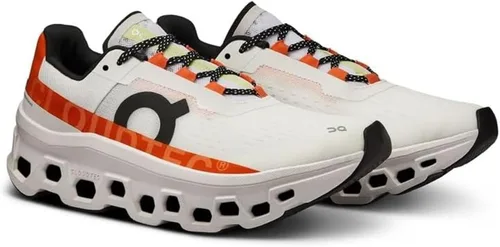 Vista 5 de On Cloudmonster 61.98083 - Tenis de correr para mujer, talla 9.5, Blanco sin teñir Llama