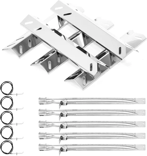 Vista 12 de 463365021 463366022 Piezas de repuesto para parrilla Charbroil Performance 4 quemadores 463365021 463354021 463352521 463351021, 5 quemadores