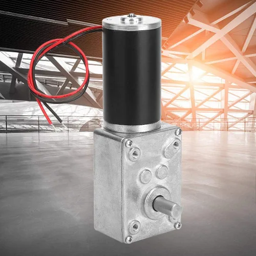 Vista 9 de DC alta velocidad de torsión reduce motor eléctrico reversible motor de engranaje 0.315 in eje (12V 10RPM)