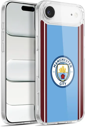 Vista 48 de Head Case Designs Funda de gel con licencia oficial del Manchester City Man City FC Away 2022/23 [protección de grado militar] compatible con Apple