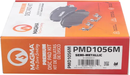 Vista 5 de MAGMA Premium PMD1056M Pastillas de freno semimetálicas, delanteras