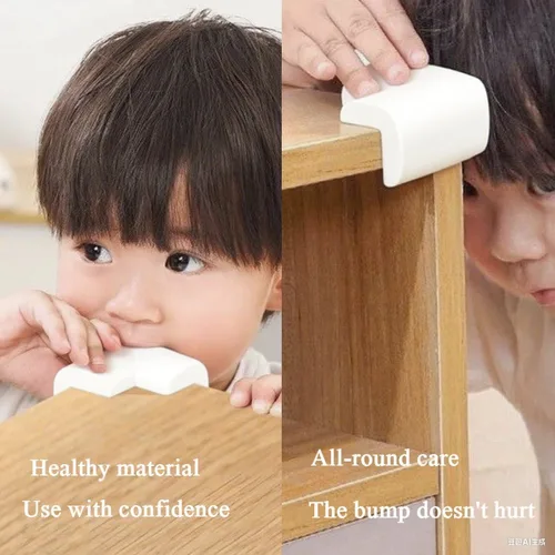Vista 112 de Protectores de espuma compatibles con anclaje de pared para muebles, protectores de espuma para paredes, protectores de esquina con funciones