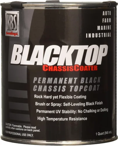Vista 3 de KBS Coatings 8402 OEM Negro Satinado BlackTop Pintura para Chasis - 1 Cuarto