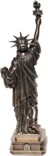 Vista 5 de Figura de escultura de bronce fundido en frío de 12.38 pulgadas
