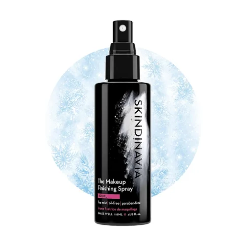 Vista 13 de Skindinavia El Spray de acabado de maquillaje, spray fijador de maquillaje para novia, uso durante todo el día, larga duración hasta más de 16
