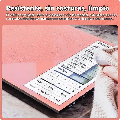 Vista 5 de Greater Goods Báscula digital de nutrición: seguimiento preciso de macro y calorías para preparar comidas, pérdida de peso y alimentación saludable